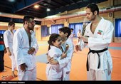 حضور کودکان اوتیسم در اردوی تیم ملی کاراته