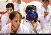 حضور کودکان اوتیسم در اردوی تیم ملی کاراته