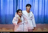 حضور کودکان اوتیسم در اردوی تیم ملی کاراته