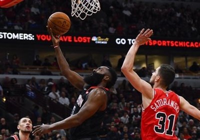 لیگ NBA| پیروزی لیکرز در خانه/ شکست کلیپرز در هیوستون با 47 امتیاز هاردن