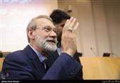 حضور علی لاریجانی رئیس مجلس شورای اسلامی در آئین تودیع و معارفه رئیس جدید مرکز پژوهش‌های مجلس