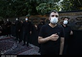  عزاداری شب اول محرم هیئت مکتب الحسین(ع) در آستان مقدس امامزاده معصوم(ع) با رعایت فاصله گذاری اجتماعی 