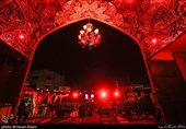 عزاداری شب ششم ماه محرم در امامزاده صالح