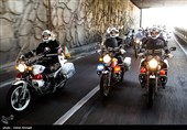 رژه موتور سواران در سالروز ورود حضرت امام خمینی(ره)