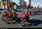 رژه موتور سواران در سالروز ورود حضرت امام خمینی(ره)