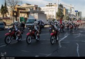 رژه موتور سواران در سالروز ورود حضرت امام خمینی(ره)