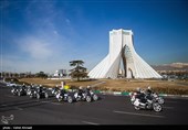 رژه موتور سواران در سالروز ورود حضرت امام خمینی(ره)