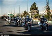 رژه موتور سواران در سالروز ورود حضرت امام خمینی(ره)