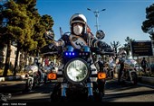 رژه موتور سواران در سالروز ورود حضرت امام خمینی(ره)