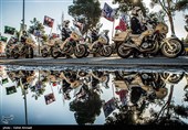 رژه موتور سواران در سالروز ورود حضرت امام خمینی(ره)