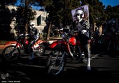 رژه موتور سواران در سالروز ورود حضرت امام خمینی(ره)