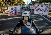 رژه موتور سواران در سالروز ورود حضرت امام خمینی(ره)