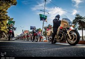 رژه موتور سواران در سالروز ورود حضرت امام خمینی(ره)