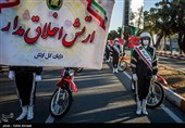 رژه موتور سواران در سالروز ورود حضرت امام خمینی(ره)