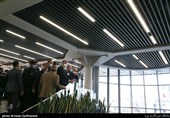 افتتاح پروژه های عمرانی و هوانوردی در فرودگاه مهرآباد