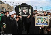 تشییع پیکر حجت الاسلام  سید جواد مظلومی - قم