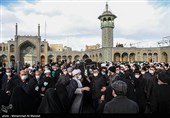 تشییع پیکر حجت الاسلام  سید جواد مظلومی - قم