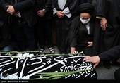 تشییع پیکر حجت الاسلام  سید جواد مظلومی - قم