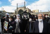 تشییع پیکر حجت الاسلام  سید جواد مظلومی - قم