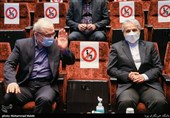 سعید نمکی وزیر بهداشت ، درمان و آموزش پزشکی و محمدباقر نوبخت رئیس سازمان برنامه و بودجه
