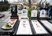 زیارت اهل قبور در شب جمعه آخر سال بهشت زهرای تهران