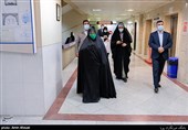 بازدید دکتر انسیه خزعلی معاون رئیس جمهور در امور زنان و خانواده از بیمارستان مهدیه