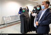 بازدید دکتر انسیه خزعلی معاون رئیس جمهور در امور زنان و خانواده از بیمارستان مهدیه
