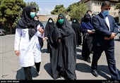بازدید دکتر انسیه خزعلی معاون رئیس جمهور در امور زنان و خانواده از بیمارستان مهدیه