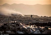 گورستان زباله در کرمانشاه