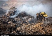 گورستان زباله در کرمانشاه