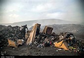 گورستان زباله در کرمانشاه