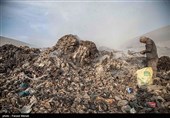 گورستان زباله در کرمانشاه