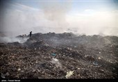 گورستان زباله در کرمانشاه