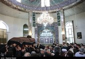 تشییع پیکر آیت‌الله سید رضی شیرازی
