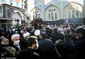 تشییع پیکر آیت‌الله سید رضی شیرازی