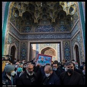 مراسم تشییع پیکر شهید حاج حسن ایرلو سفیر ایران در یمن