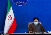  سید ابراهیم رئیسی، رئیس جمهور در جلسه جلسه شورای عالی اشتغال