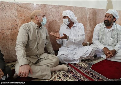سفر جهادی رئیس مجلس شورای اسلامی به بندر جاسک