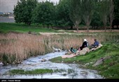 گشت و گذار در کنار رودخانه های کرمانشاه