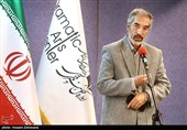 سخنرانی محمود سالاری معاون هنری وزیر فرهنگ و ارشاد اسلامی در آیین احداث حریم مجموعه تئاتر شهر