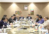 برگزاری نشست هماندیشی فدراسیون دوومیدانی با مدیران ورزش مناطق آزاد