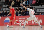شکست تیم ملی فوتسال ایران مقابل روسیه