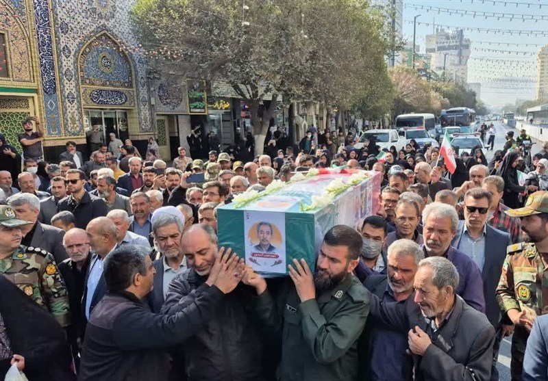 مراسم تشییع , تشییع شهدا , خراسان رضوی , مشهد مقدس , اخبار مشهد ,