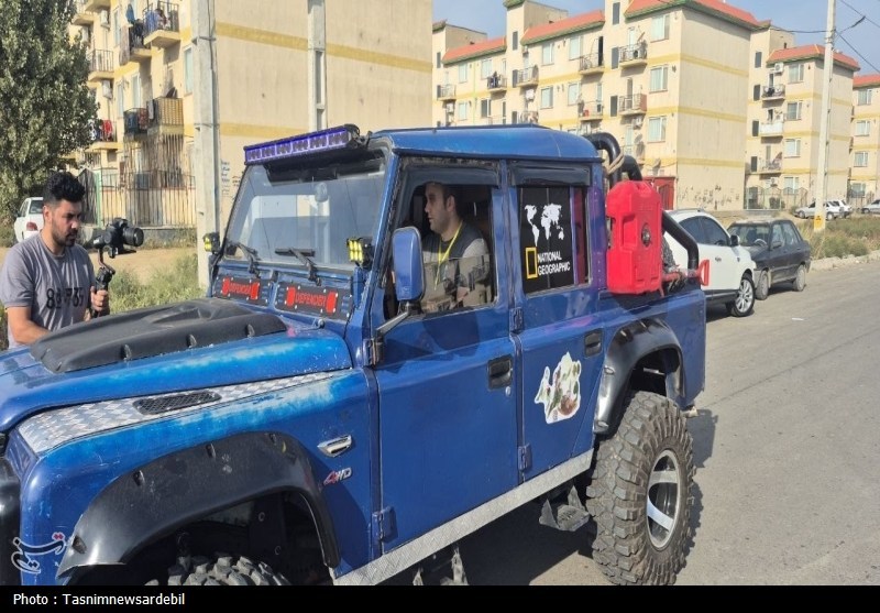 نخستین رالی خانوادگی پارس‌آباد با شعار "نه به تصادف" برگزار شد