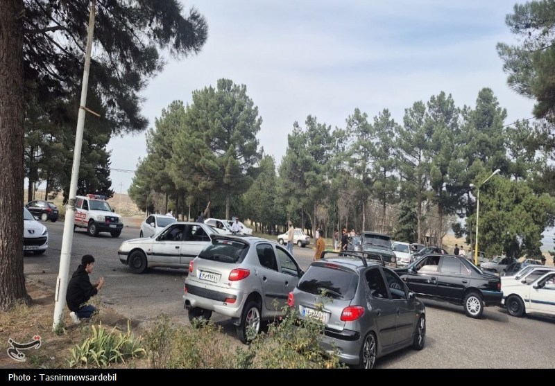 نخستین رالی خانوادگی پارس‌آباد با شعار "نه به تصادف" برگزار شد