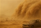 هواشناسی ایران1404/8/13؛هشدار نارنجی طوفان شن در 4 استان