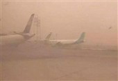 اعلام احتمال لغو پروازها در فرودگاه بین‌المللی قشم به دلیل شرایط جوی