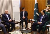قالیباف یلتقی القائم بأعمال رئیس جمهوریة باکستان