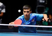 مصدومیت بنیامین فرجی و شکست در یک قدمی مدال مسابقات جهانی تنیس روی میز