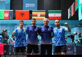 بازیهای کشورهای اسلامی| صعود تیم تنیس روی میز مردان ایران به فینال